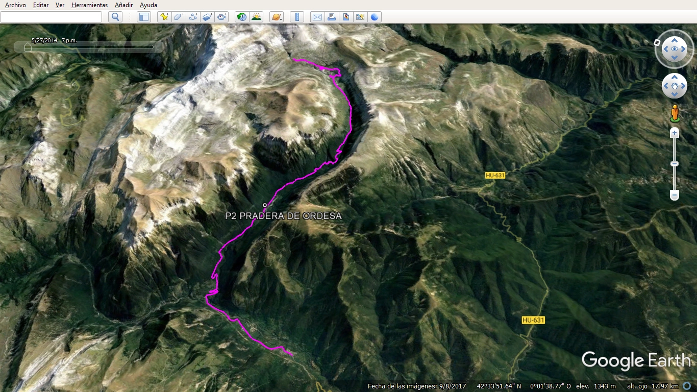 Google Earth - P.N Ordesa Ruta_01_Torla